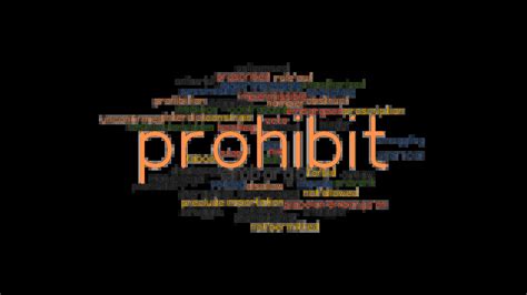 prohibit synonym|What is another word for prohibit